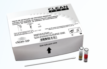 VERIFICAÇÃO DE LIMPEZA - TESTE DE DETECÇÃO DE PROTEÍNA RESIDUAL