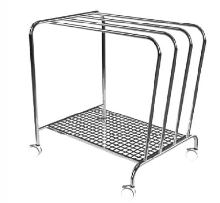 SUPORTE PARA SMS – CARRO DE ESTERILIZAÇÃO INOX