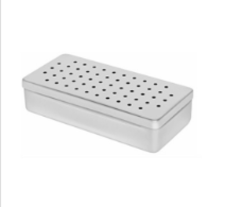 ESTOJO DE INOX PERFURADO